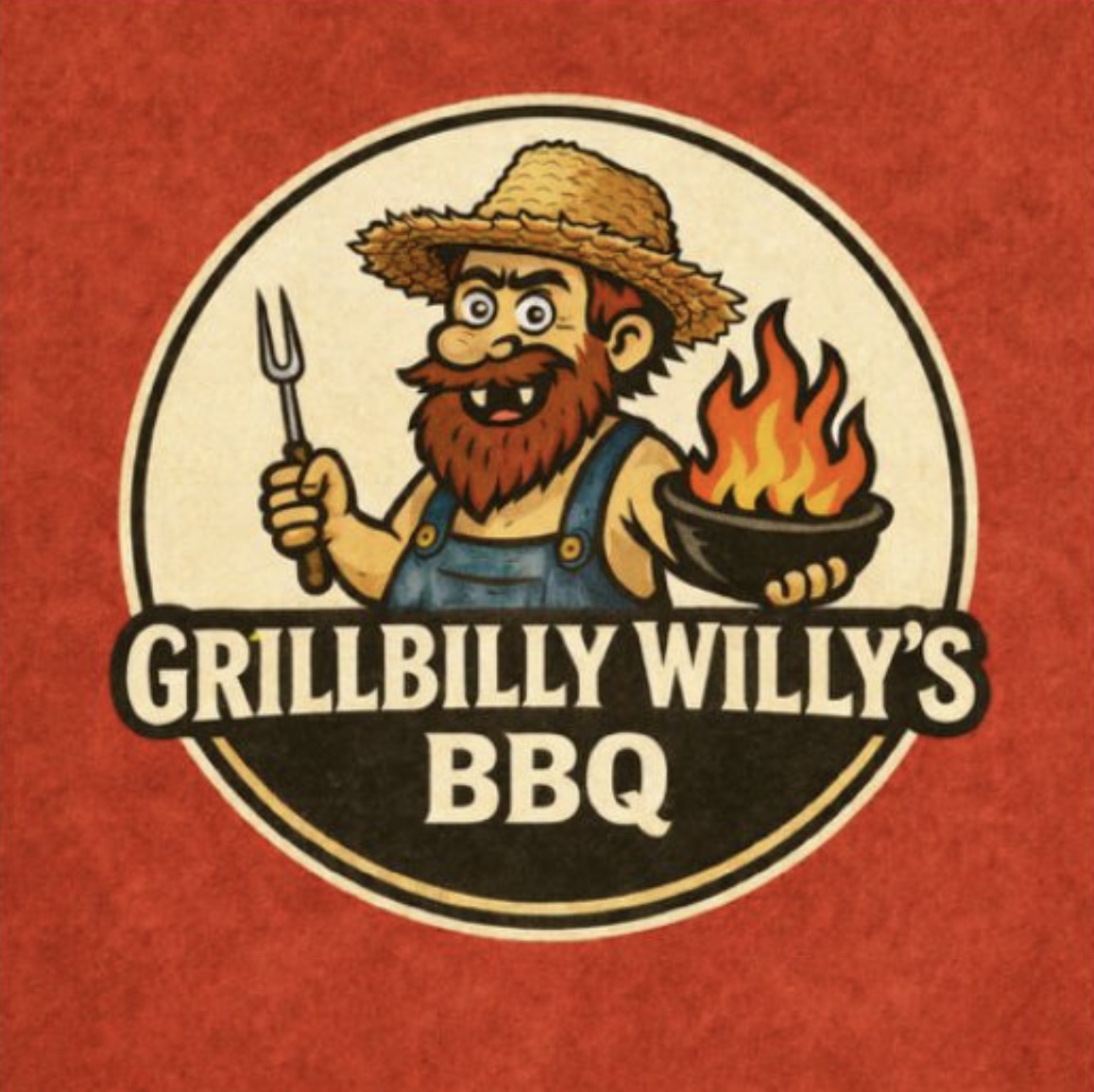 Grillbilly Willy's BBQ logo