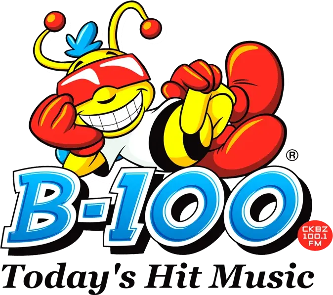 B-100 logo